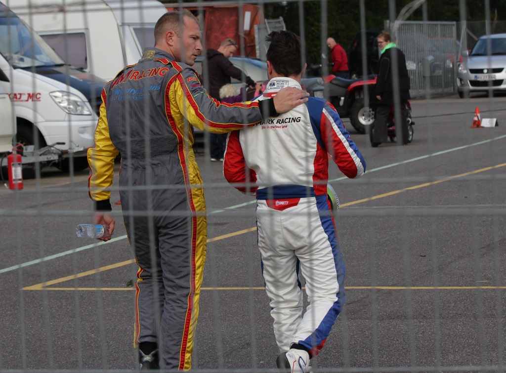 Frederik og Michael har i lang tid talt godt sammen
(Foto: Motorsporten.dk)